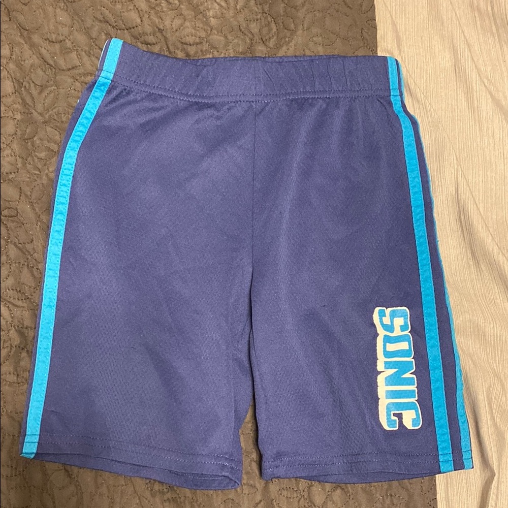 The Children's Place Blue Sonic Kids Shorts